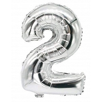 Foil Balloon SILVER - No.2